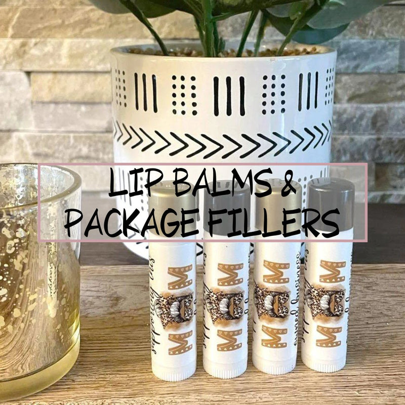 Lip Balms & Package Fillers