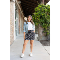Ready to Ship | The Millie -  White Bow Jogger Skirt