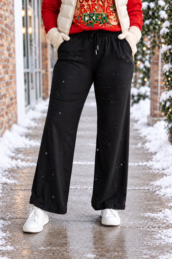 Ready to Ship | The Morgan - Casual Loose Fit LUXE Wide Leg Pants - 2 PACK