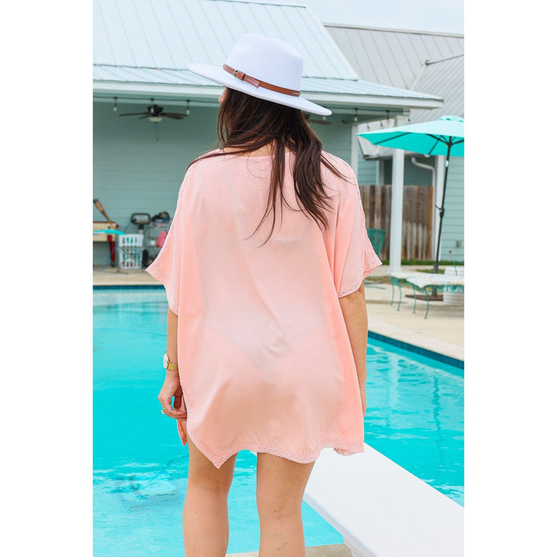 Ready to Ship | The Sandy- Chiffon Beach Cover Up