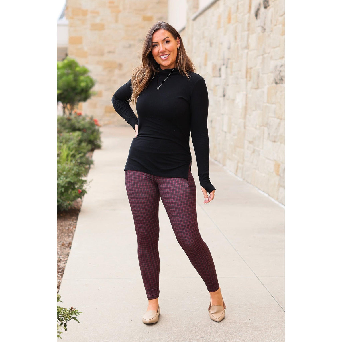 Ready to Ship | The Wren - 2 PACK -  Plaid Leggings
