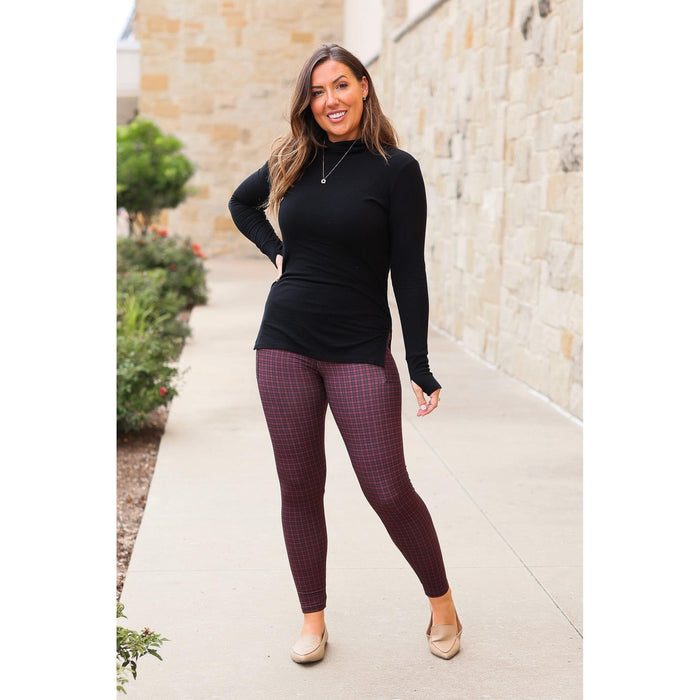 Ready to Ship | The Wren - 2 PACK -  Plaid Leggings