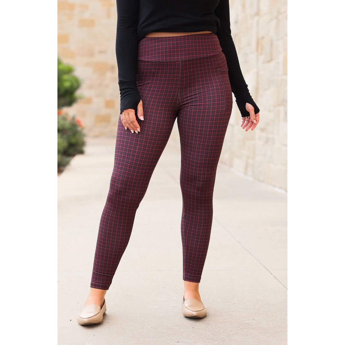 Ready to Ship | The Wren - 2 PACK -  Plaid Leggings