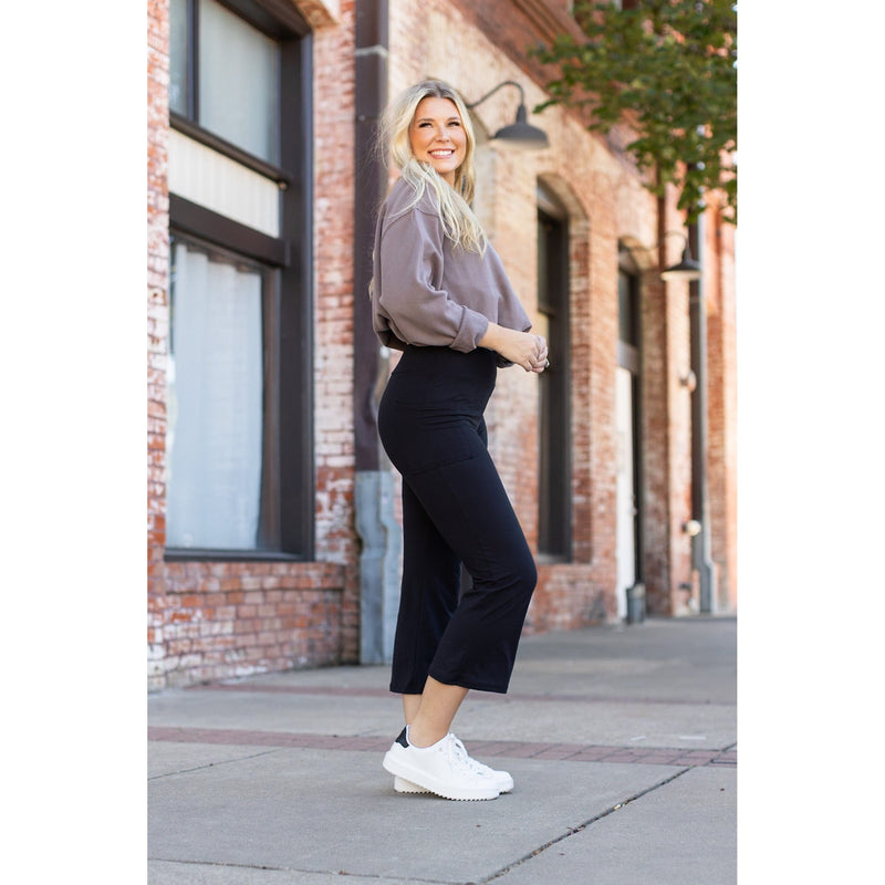 PreOrder | The Delilah - Kick Flare Leggings with Pockets