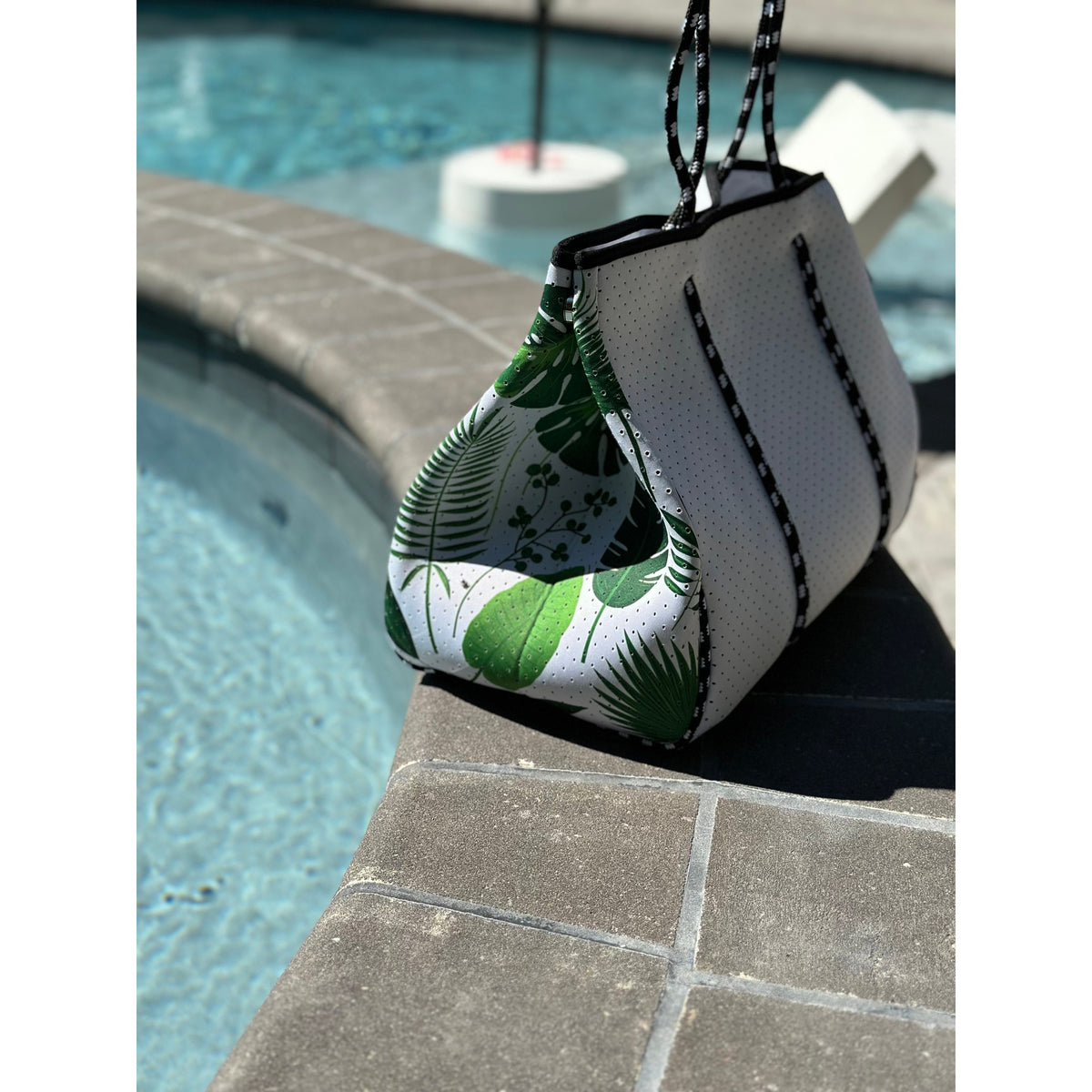 Ready to Ship | The Penny Palm Neoprene Tote