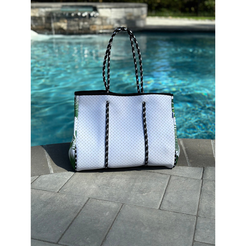 Ready to Ship | The Penny Palm Neoprene Tote