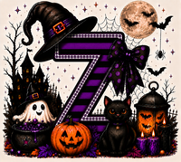 PreOrder - Halloween Initial Blankets