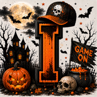 PreOrder - Halloween Initial Blankets