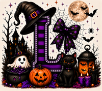 PreOrder - Halloween Initial Blankets