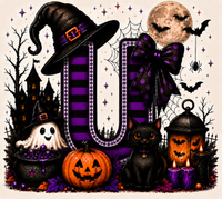 PreOrder - Halloween Initial Blankets