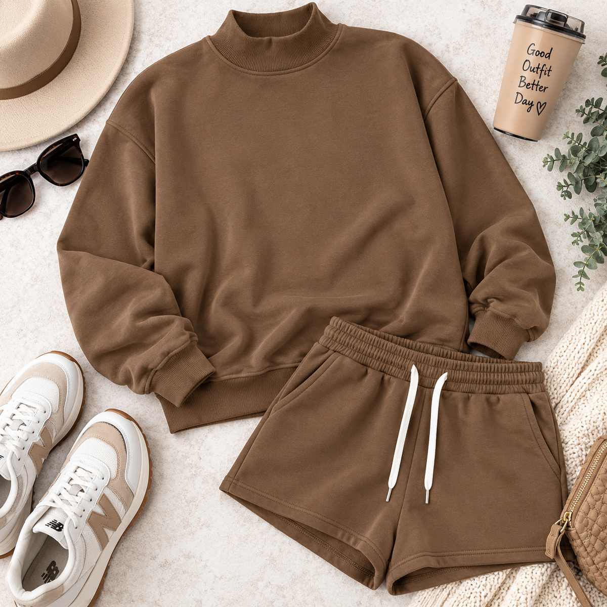 PreOrder - Mock Neck Fleece Collection