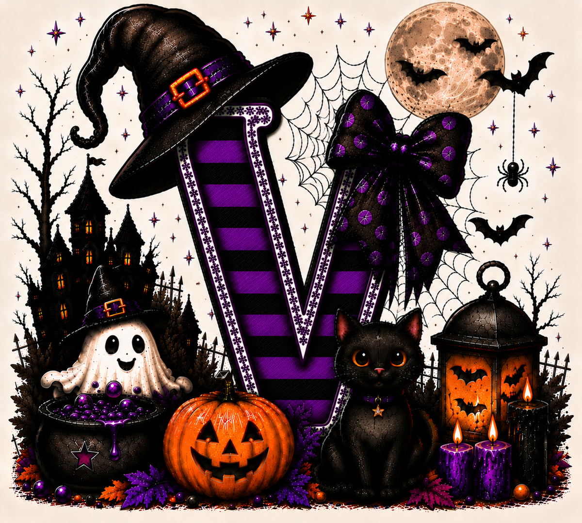 PreOrder - Halloween Initial Blankets