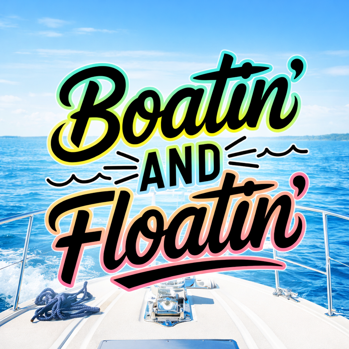 PreOrder | “Boatin’ & Floatin’” Blanket 🚤☀️ - Ocean