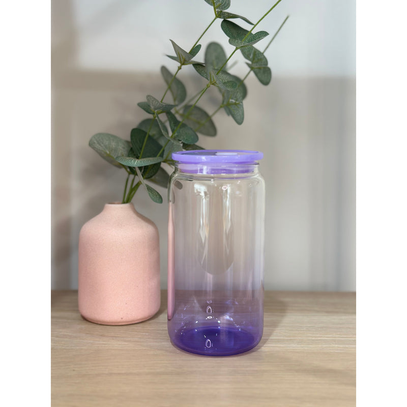 Ready to Ship | The Izzy 16oz Ombre Glass Tumblers