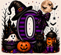 PreOrder - Halloween Initial Blankets