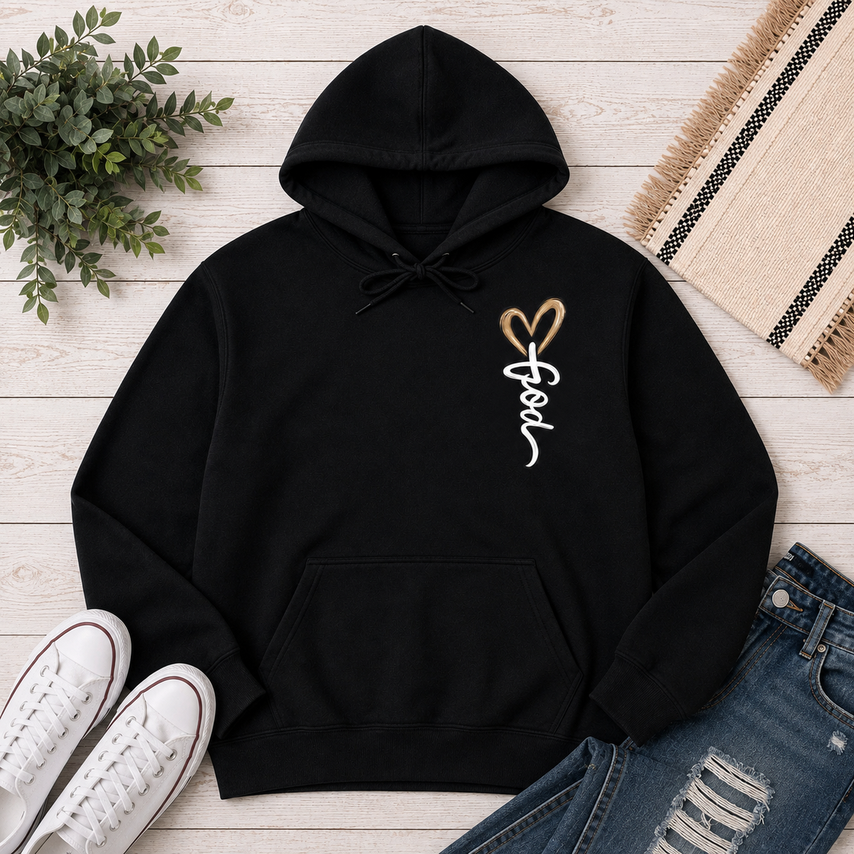 God has My Back HOODIE