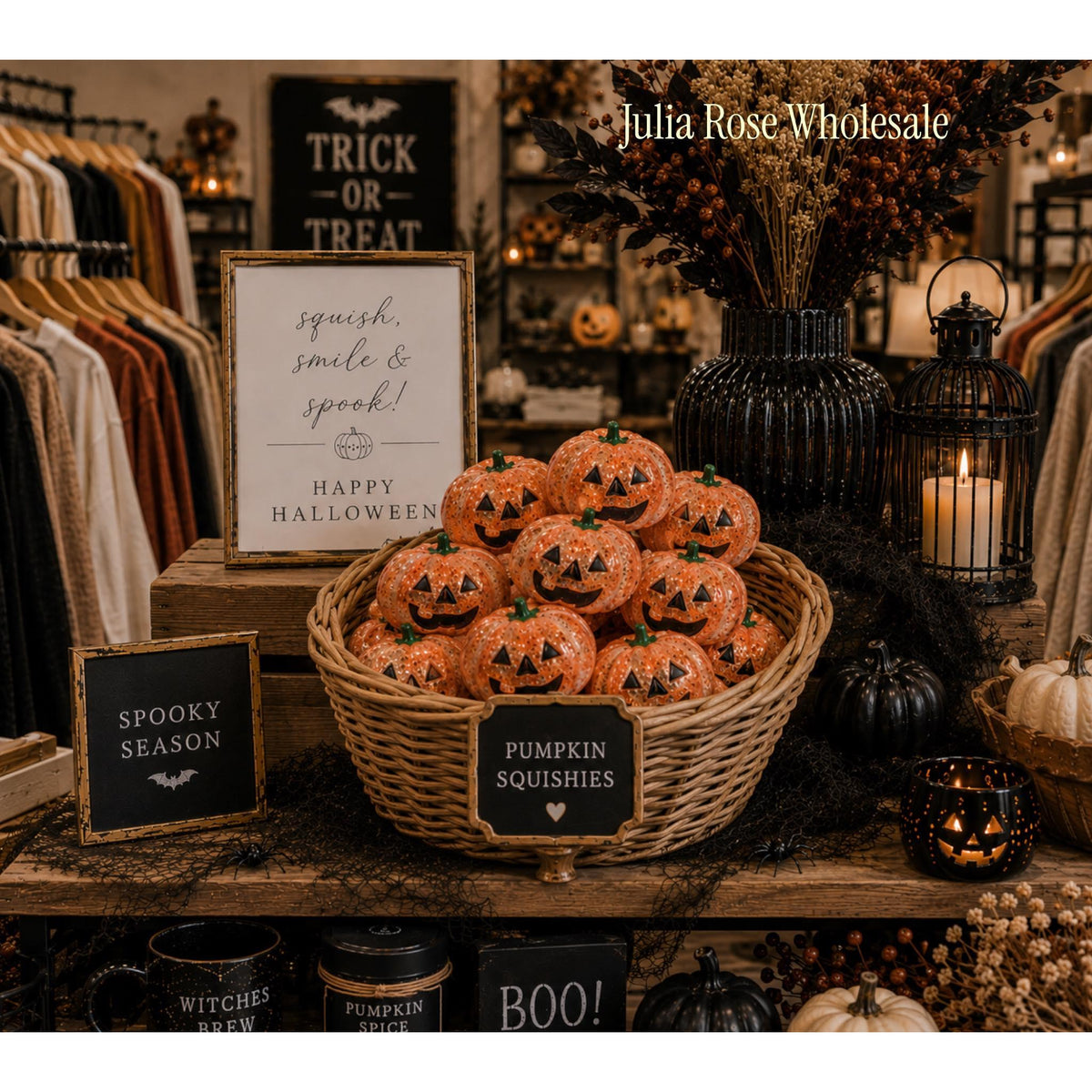PreOrder - Squish, Smile & Spook - Pumpkin Squishy