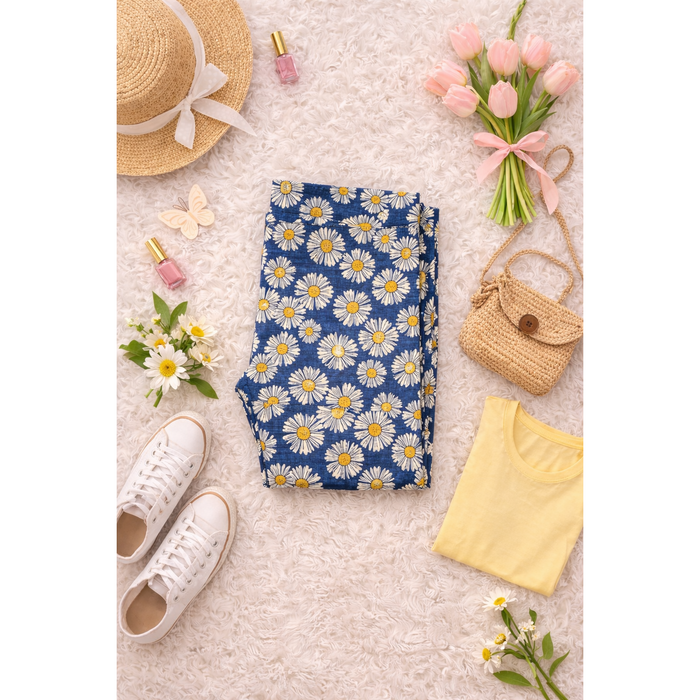 Ready to Ship | The Angie - Floral Capri Leggings