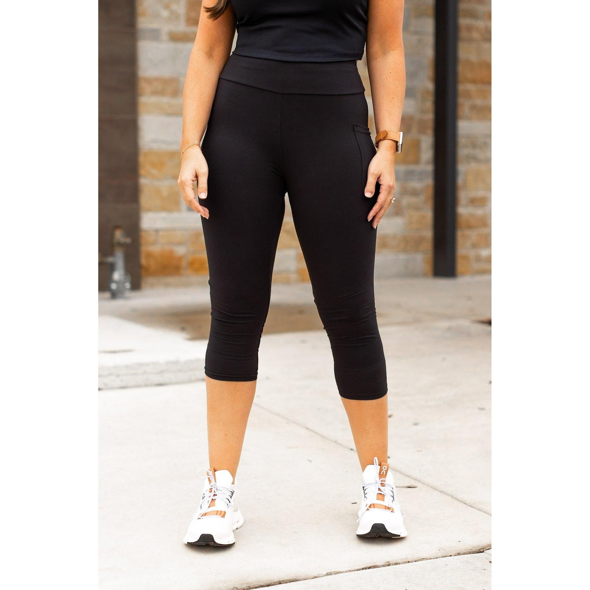 PreOrder | The Cassandra - Black CAPRI with POCKETS - 2 PACK
