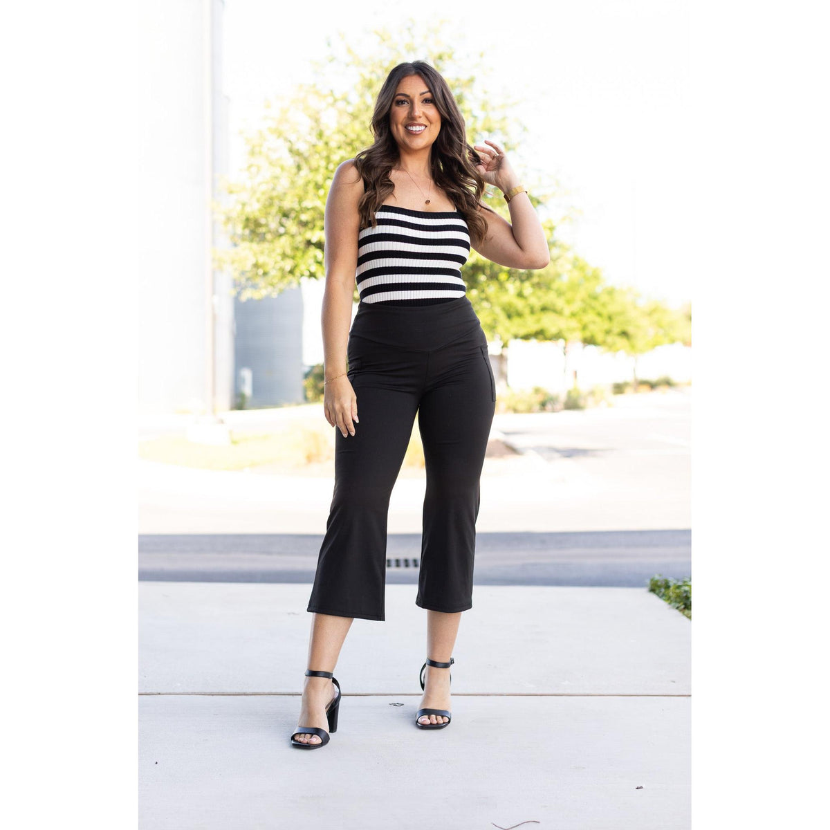 Ready to Ship  |  The Faith - Tummy Control High Waisted Guacho Pants - 2 PACK