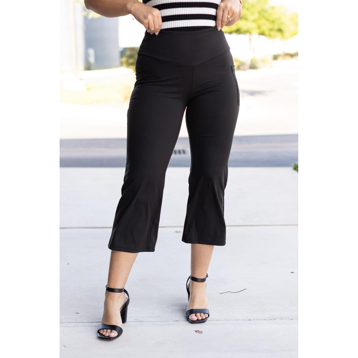 Ready to Ship  |  The Faith - Tummy Control High Waisted Guacho Pants - 2 PACK
