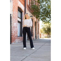 PreOrder | The Vanessa - Black Bootcut Leggings - 2 PACK
