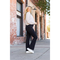 PreOrder | The Vanessa - Black Bootcut Leggings - 2 PACK