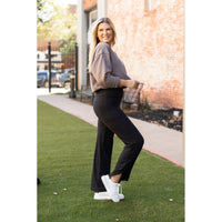 Ready to Ship | The Madison - 2 PACK -  Straight Leg Black Leggings with Pockets