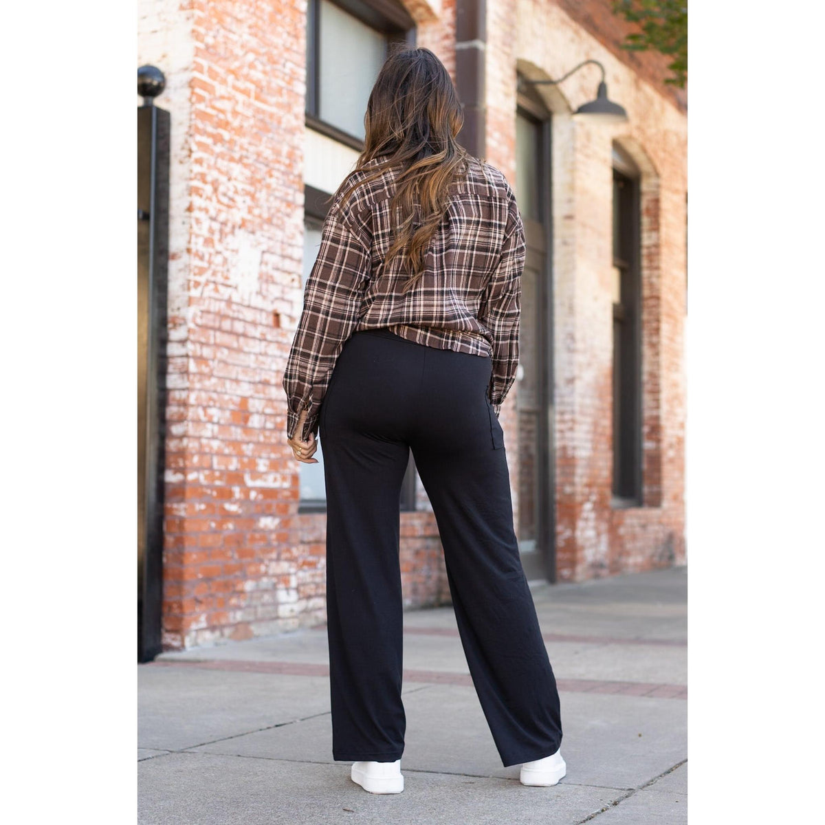 Ready to Ship | The Serena  - Black Luxe Loungers with Pockets