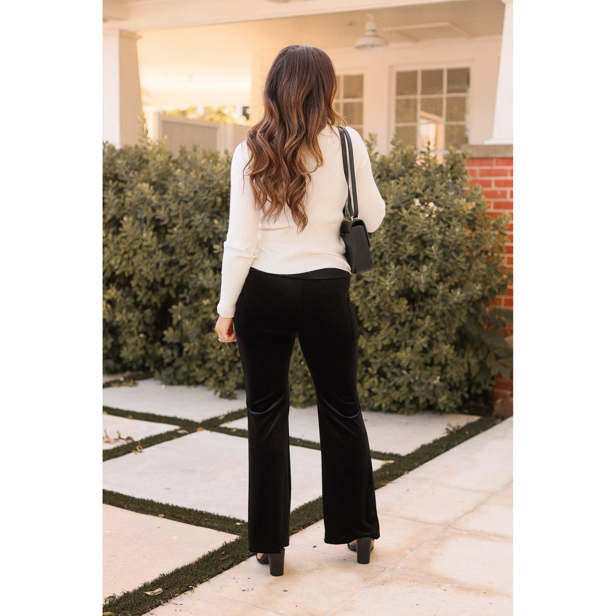 Ready to Ship | The Sienna - Velvet Flares