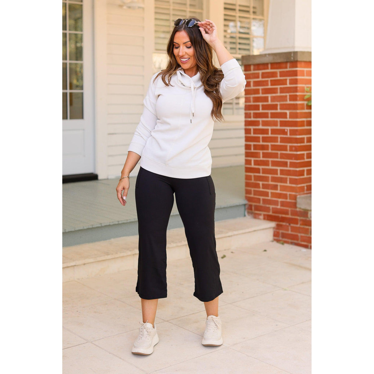 Ready to ship | The Gabriella -Black  High Waisted Gaucho Pants - 2 PACK