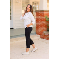 Ready to ship | The Gabriella -Black  High Waisted Gaucho Pants - 2 PACK
