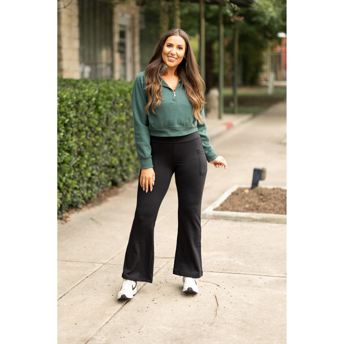 Ready to Ship| The Charlotte Fleece Bootcut 2 Pack