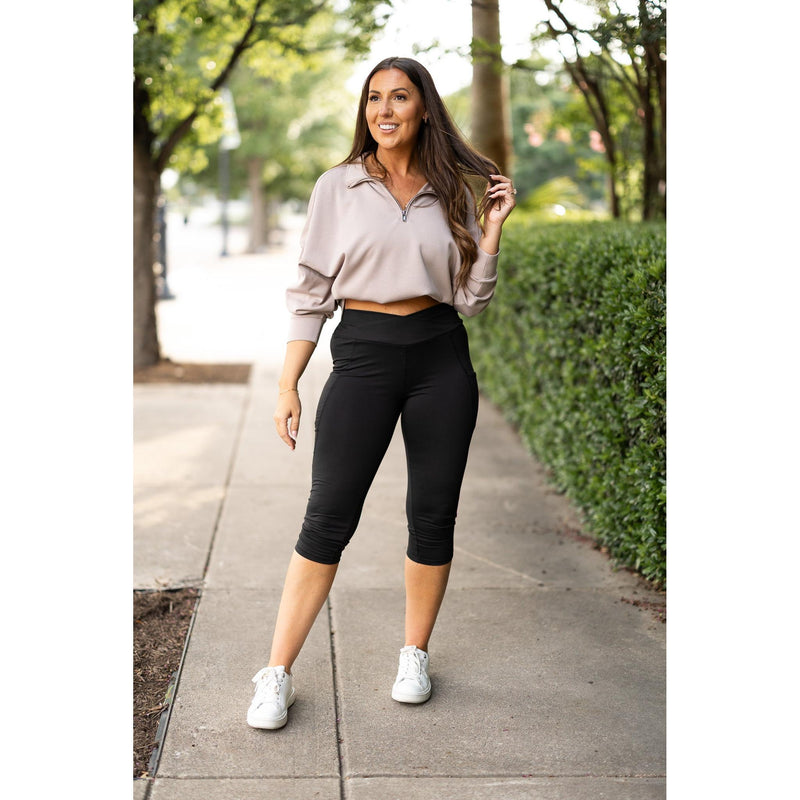 Ready to Ship | The Lillian - 2 PACK - Sculpting Crossover Capri