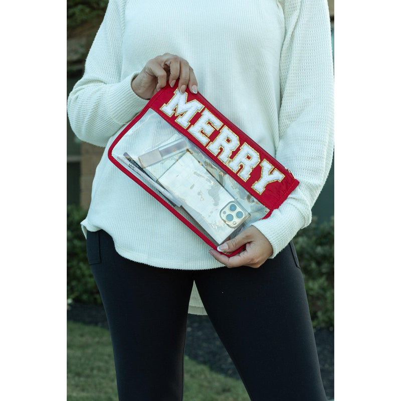 Ready to Ship | Holiday Varsity Pouches