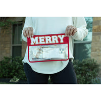 Ready to Ship | Holiday Varsity Pouches