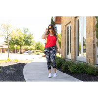 Ready to Ship | Charlie Camo CAPRI's  - Luxe Leggings by Julia Rose®