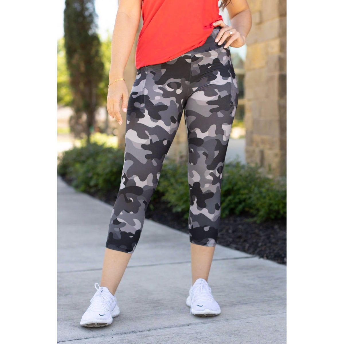 Ready to Ship | Charlie Camo CAPRI's  - Luxe Leggings by Julia Rose®