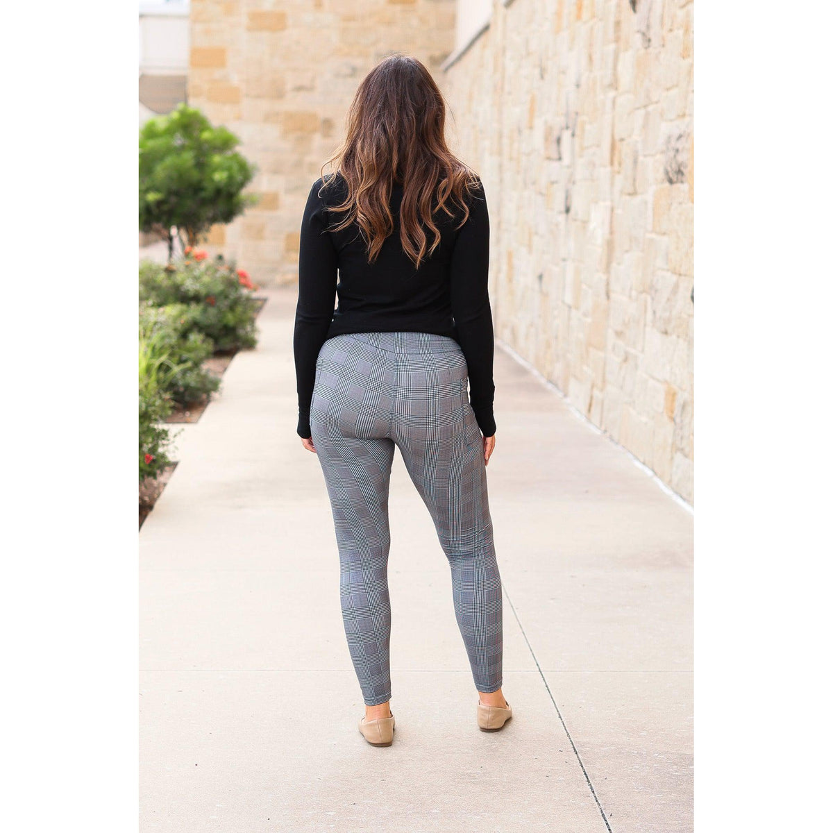 Ready to Ship  | The Naomi Plaid Leggings