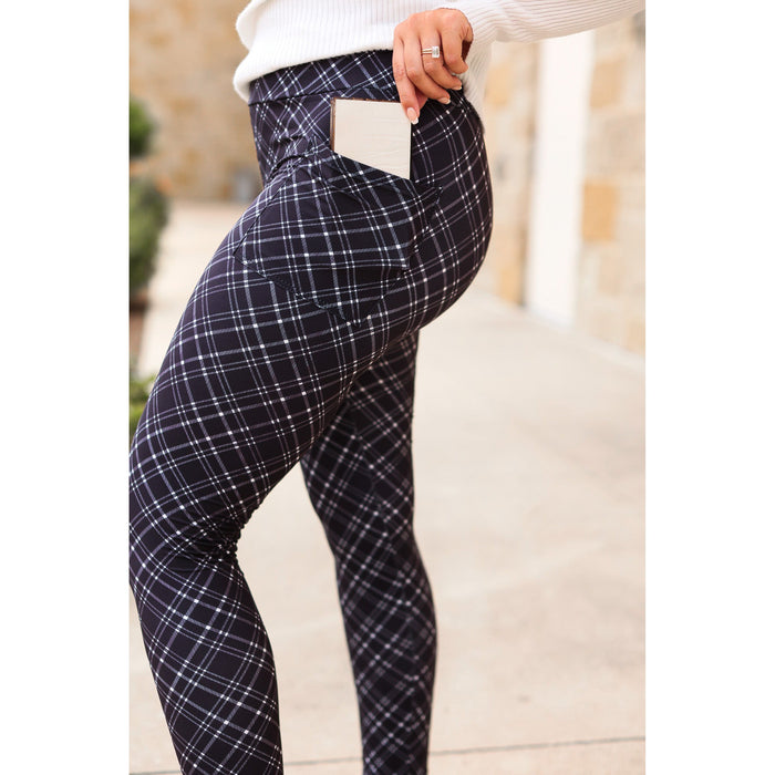 Ready to Ship | The Jillian Plaid Leggings