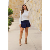 Ready to Ship | The Josie Navy Skort - 2 PACK