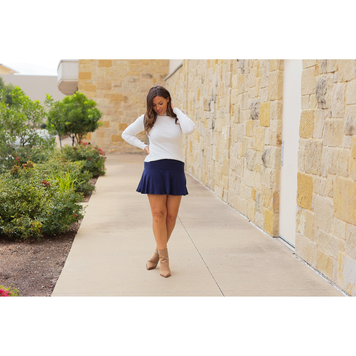 Ready to Ship | The Josie Navy Skort - Round 2