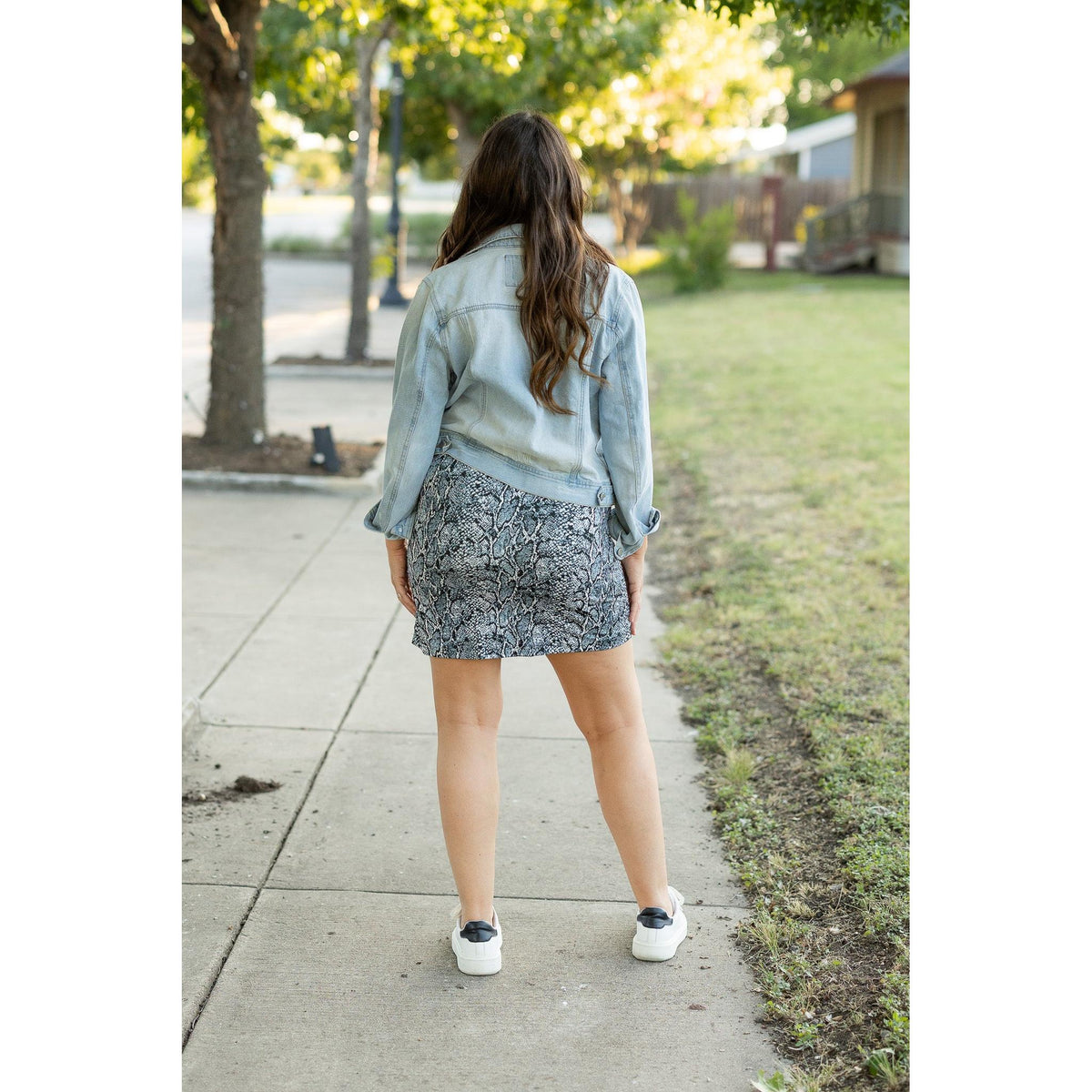 Ready to Ship | The Sydney Snakeskin Jogger Skirt - 2 PACK
