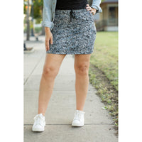 Ready to Ship | The Sydney Snakeskin Jogger Skirt - 2 PACK