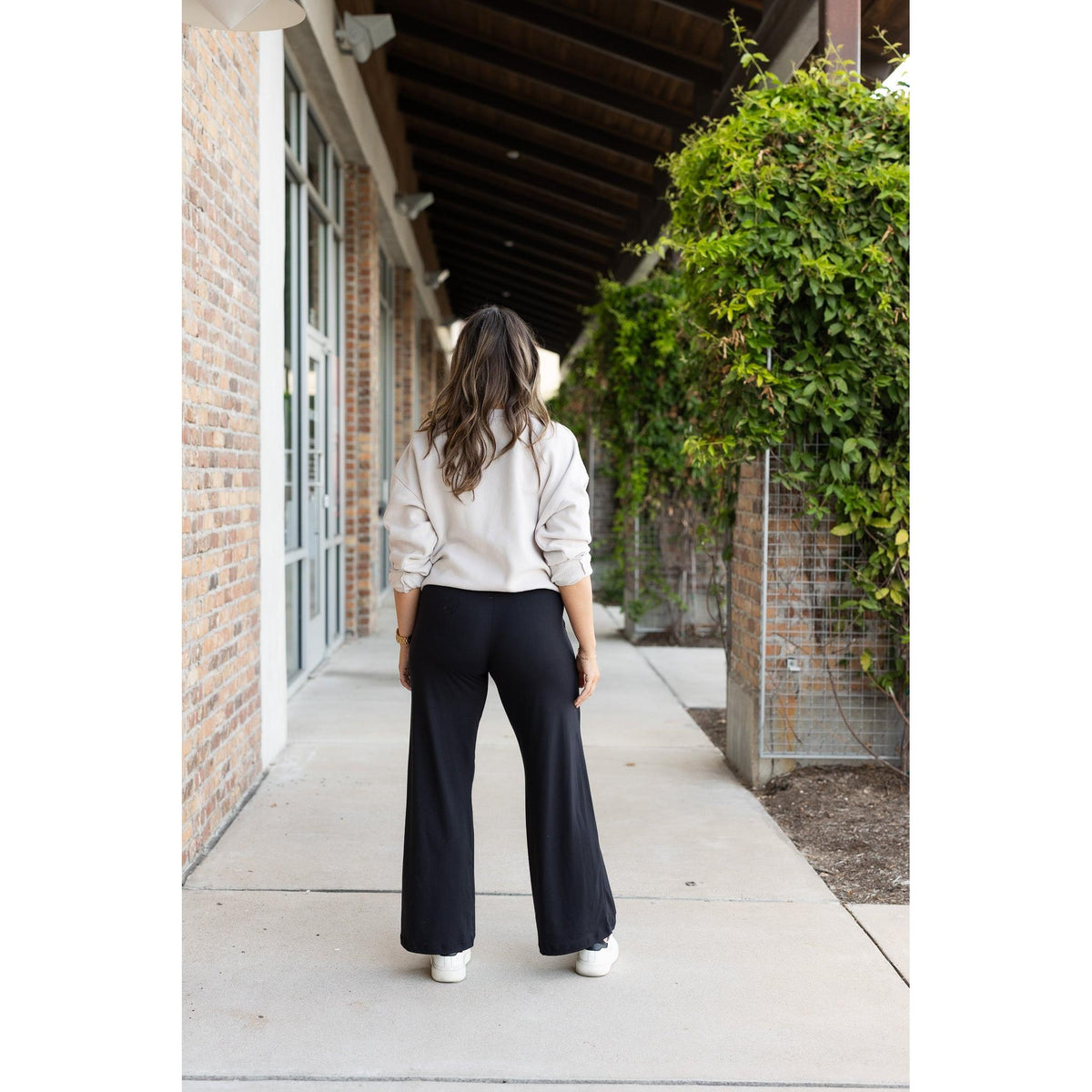 Buttery soft wide leg pants by Julia Rose with relaxed fit