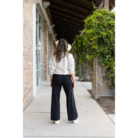 Buttery soft wide leg pants by Julia Rose with relaxed fit