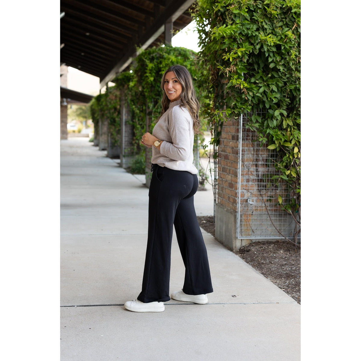 Ready to Ship | The Jenna - Comfy Wide Leg Fleece pants - 2PACK
