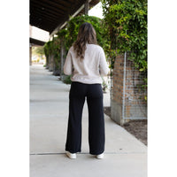 Ready to Ship | The Jenna - Comfy Wide Leg Fleece pants - 2PACK
