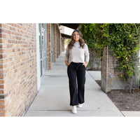 Ready to Ship | The Jenna - Comfy Wide Leg Fleece pants*