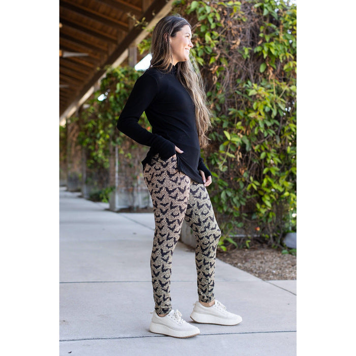 PreOrder | The Bianca - Leopard Bats Leggings - 2 PACK